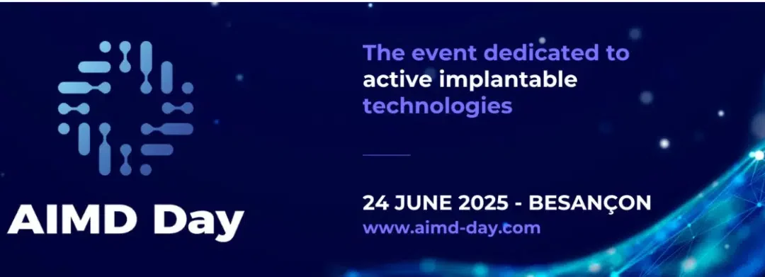 [News] The Medical Grade AFNOR Spec 2311 will be on the conference program of AIMD Day on June 24!
